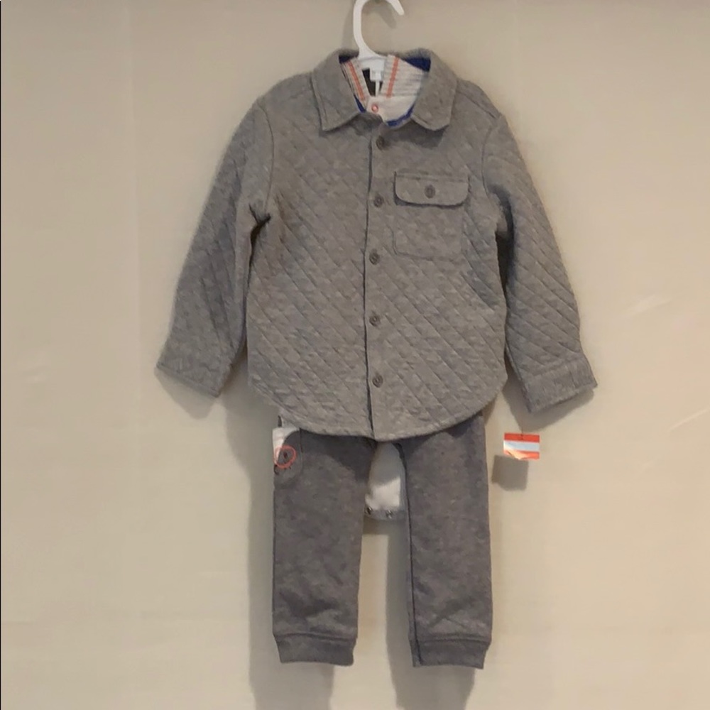 3Pcs Baby Boy Clothes  Shirt,Pants 18M- jacket 2T